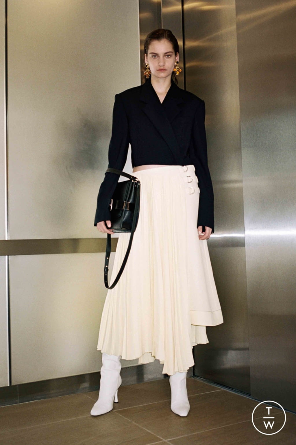 Fashion Week New York Resort 2020 look 19 from the Proenza Schouler collection 女装