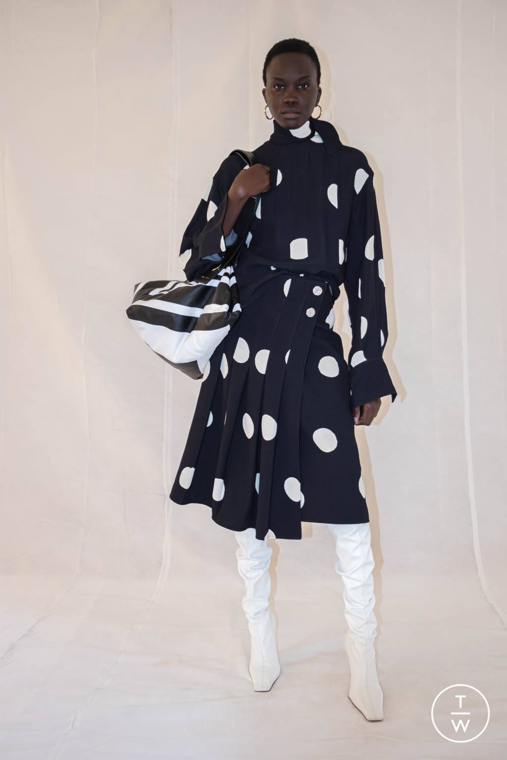 Fashion Week New York Resort 2021 look 18 de la collection Proenza Schouler womenswear