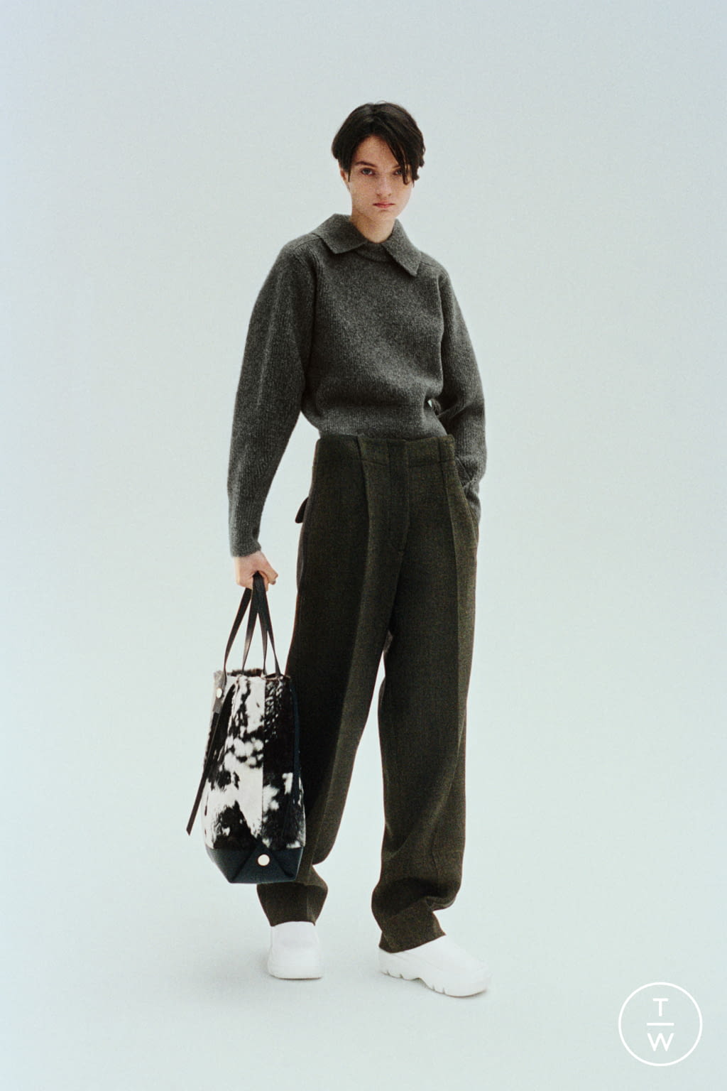 Fashion Week New York Resort 2022 look 8 from the Proenza Schouler collection womenswear