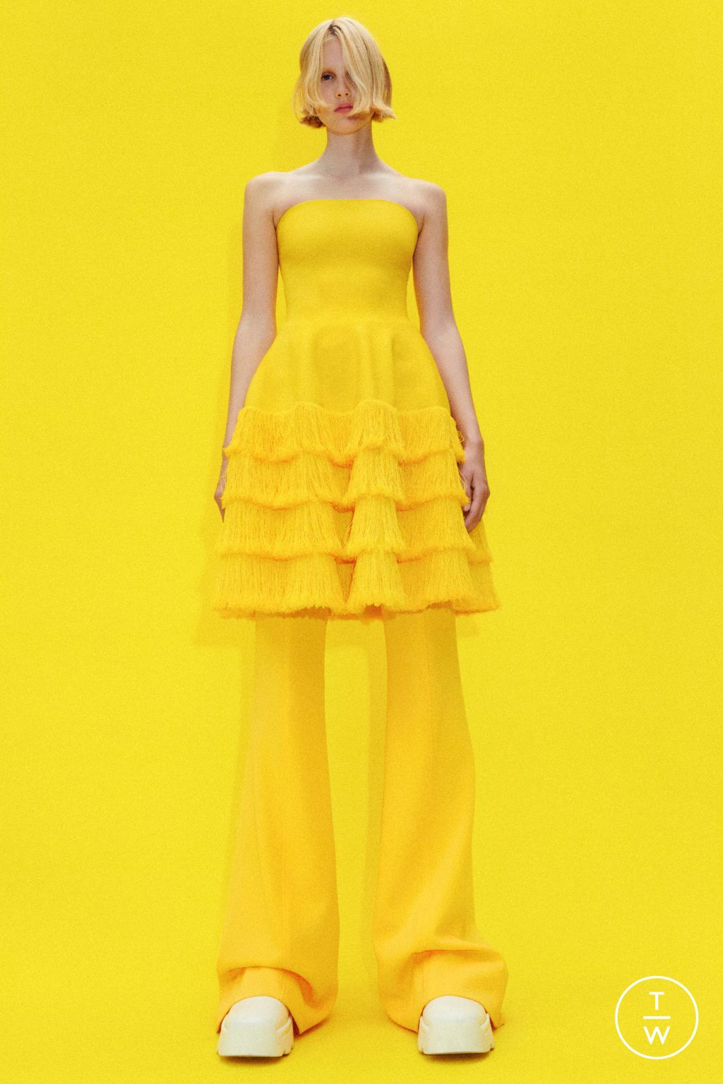 Fashion Week New York Resort 2023 look 14 from the Proenza Schouler collection 女装