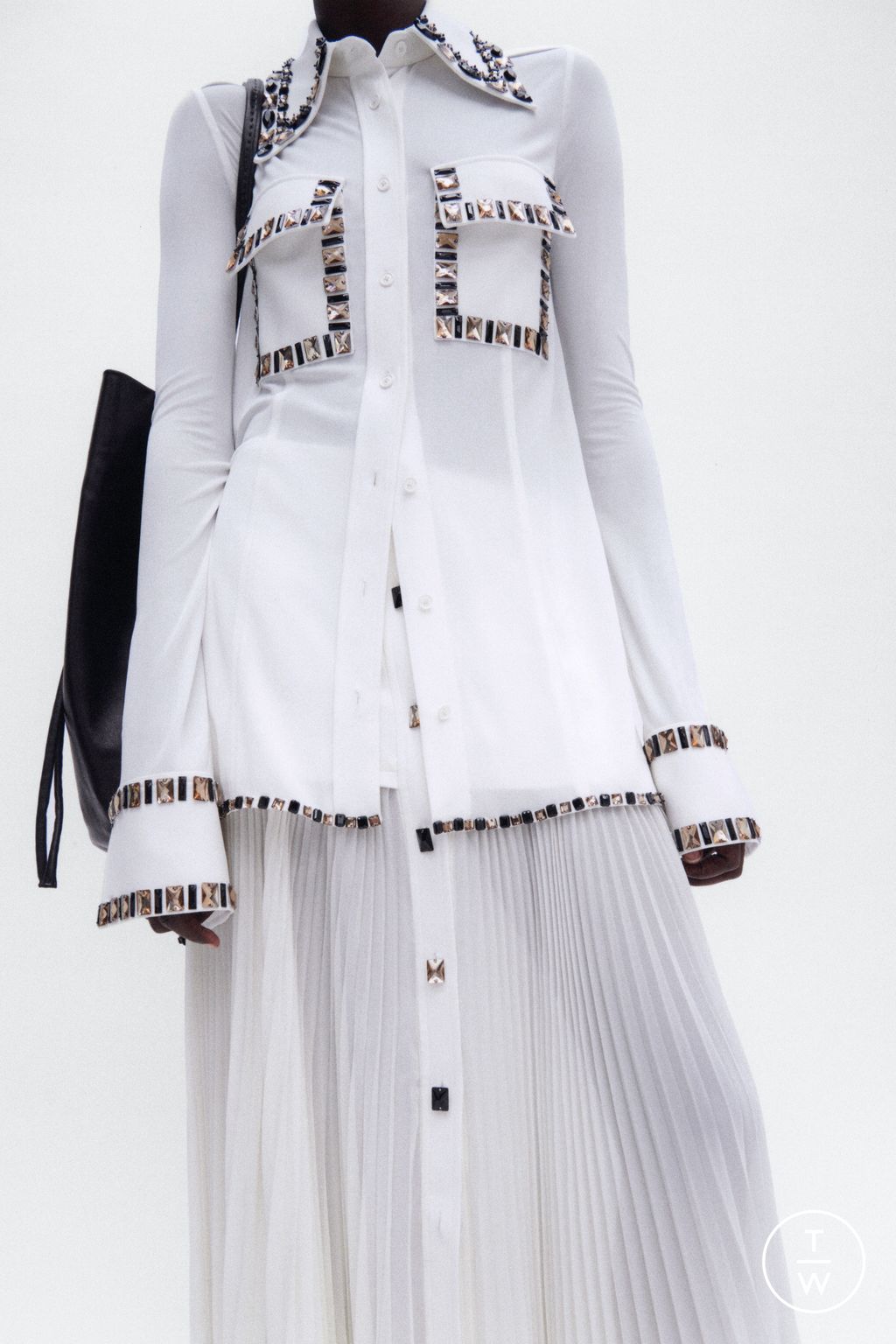 Fashion Week New York Resort 2023 look 25 from the Proenza Schouler collection womenswear