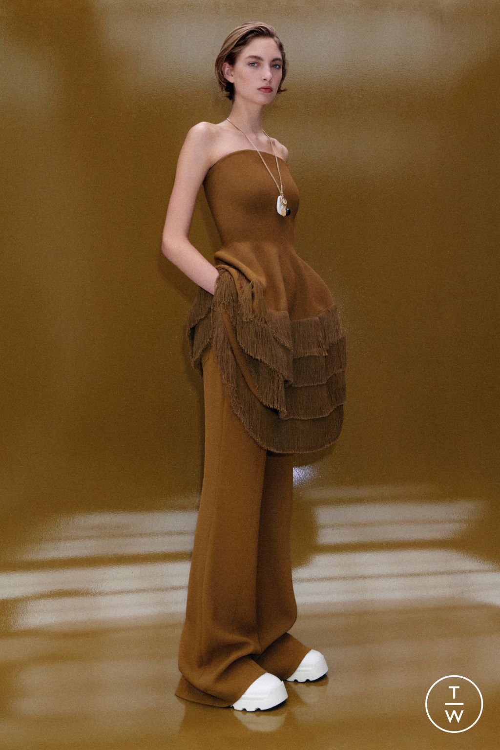 Fashion Week New York Resort 2023 look 7 de la collection Proenza Schouler womenswear