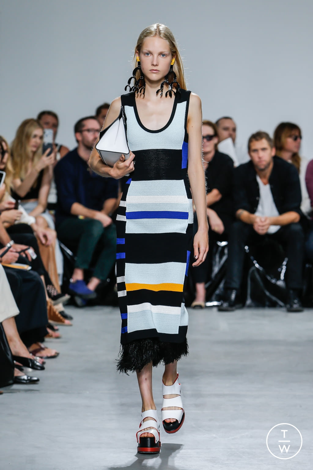 Fashion Week New York Spring/Summer 2017 look 9 from the Proenza Schouler collection womenswear