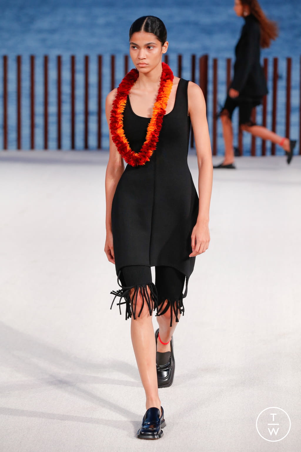 Fashion Week New York Spring/Summer 2022 look 2 de la collection Proenza Schouler womenswear
