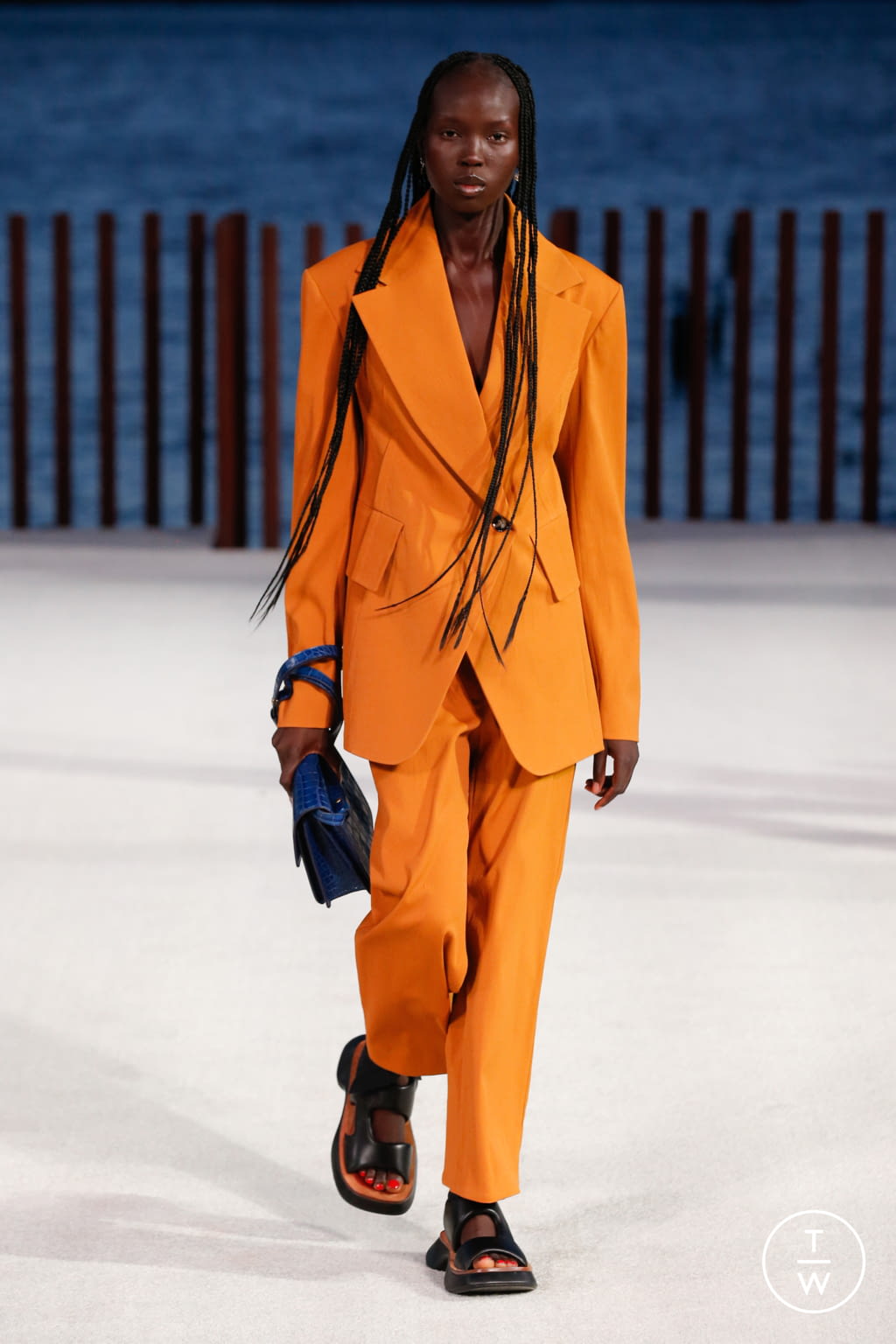 Fashion Week New York Spring/Summer 2022 look 20 from the Proenza Schouler collection womenswear