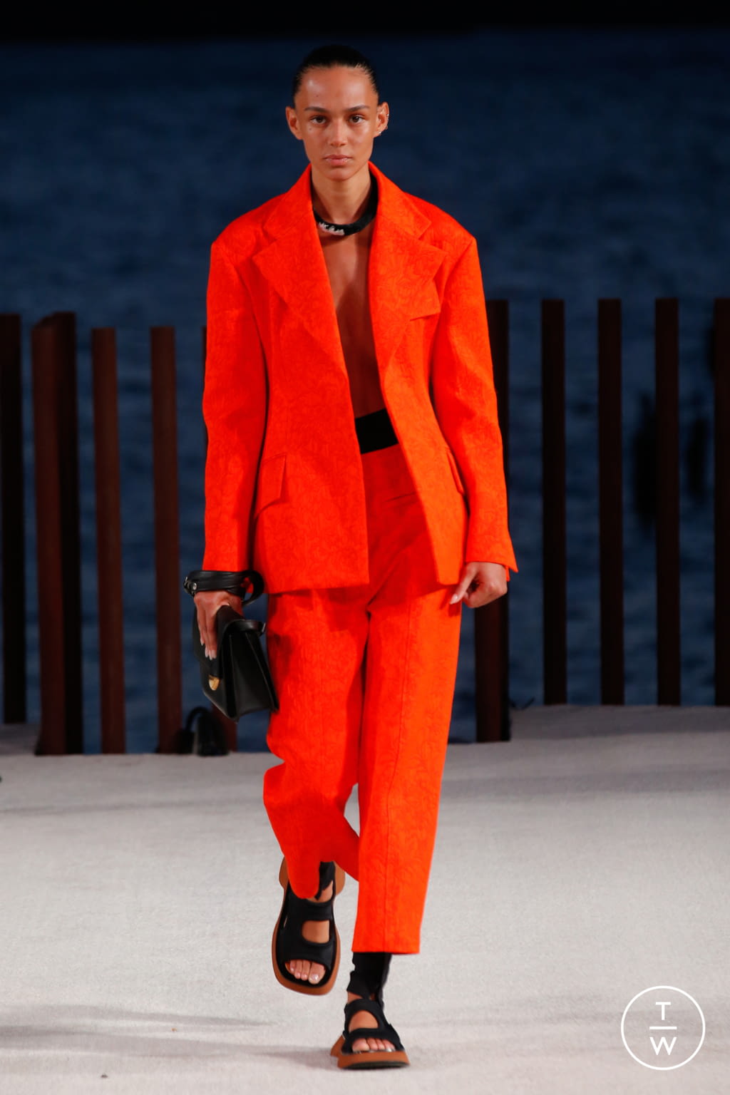 Fashion Week New York Spring/Summer 2022 look 38 from the Proenza Schouler collection 女装