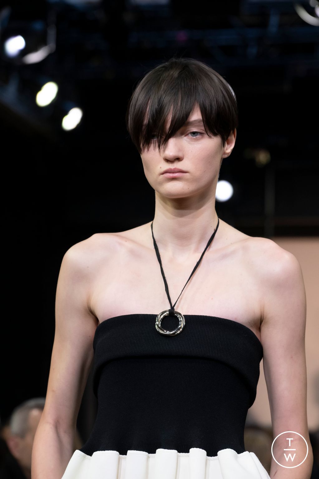 Fashion Week New York Fall/Winter 2023 look 24 from the Proenza Schouler collection womenswear accessories