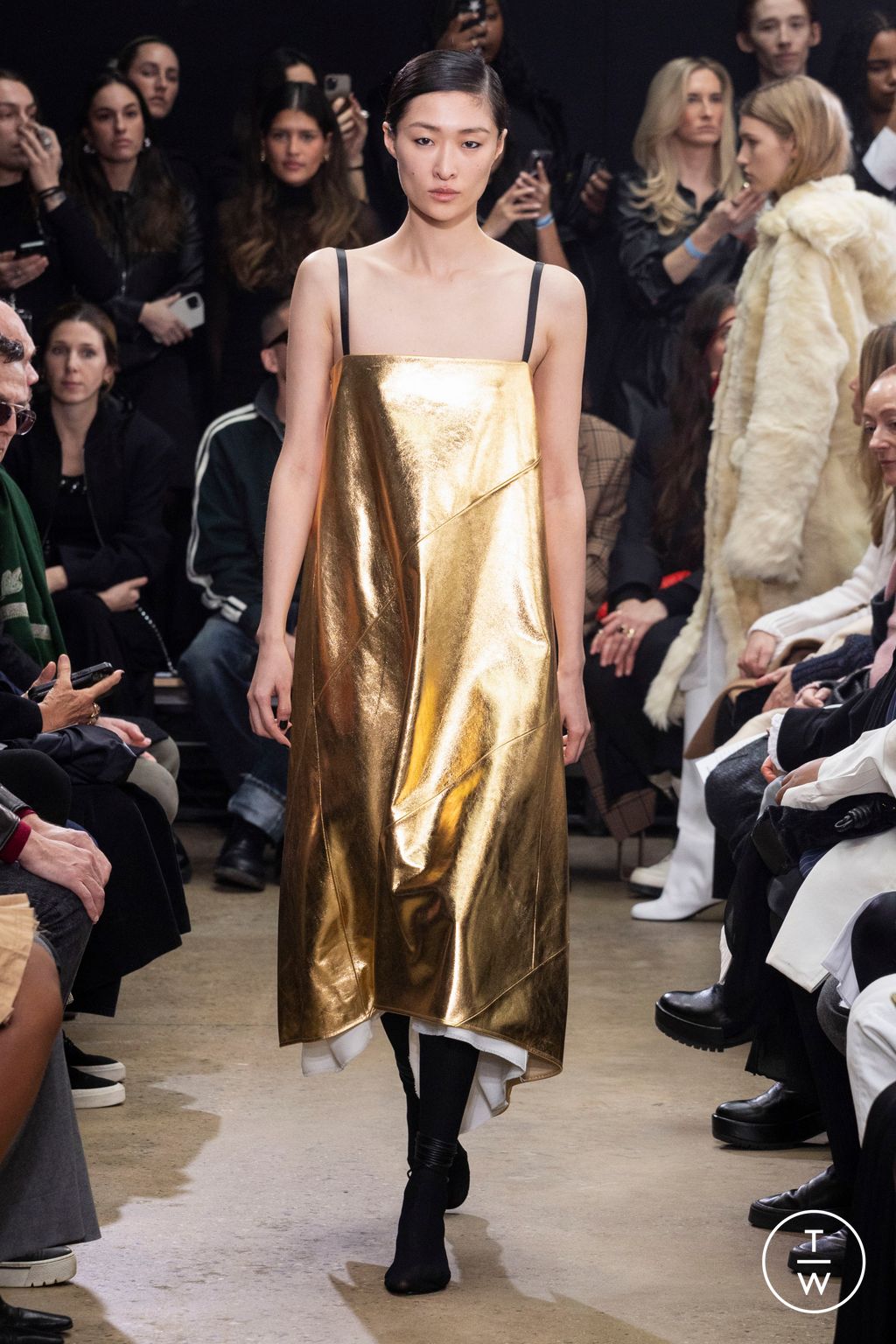 Fashion Week New York Fall/Winter 2024 look 21 de la collection Proenza Schouler womenswear