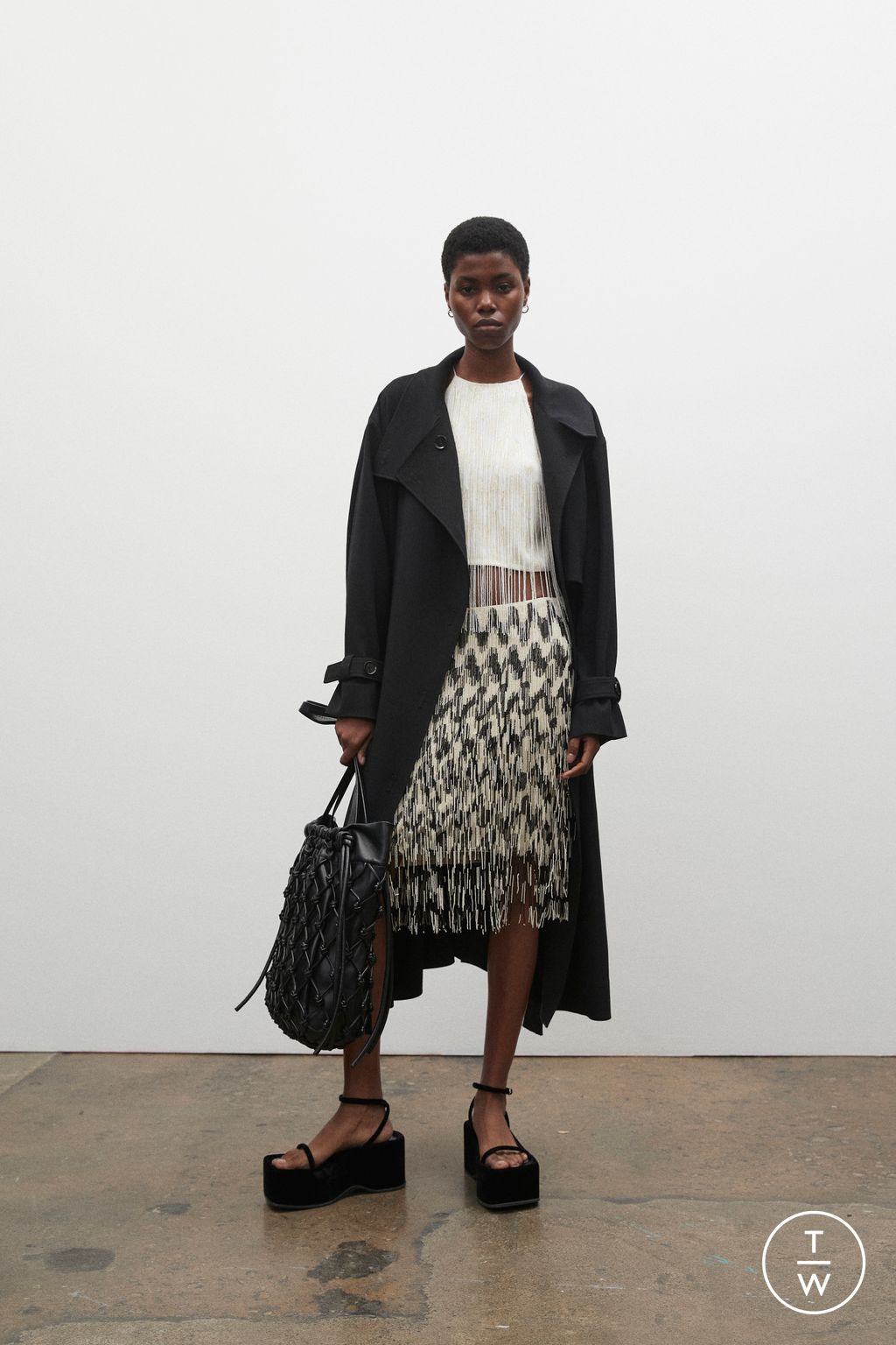 Fashion Week New York Pre-Fall 2023 look 18 from the Proenza Schouler collection womenswear