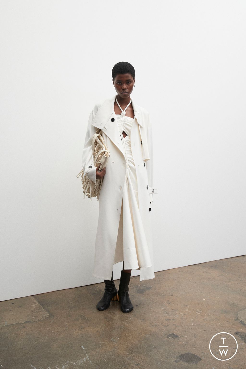 Fashion Week New York Pre-Fall 2023 look 25 from the Proenza Schouler collection 女装