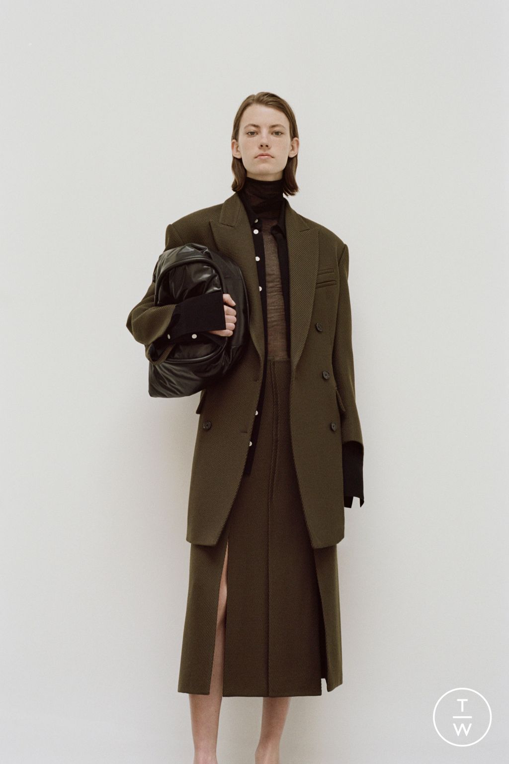 Fashion Week New York Resort 2024 look 13 from the Proenza Schouler collection womenswear