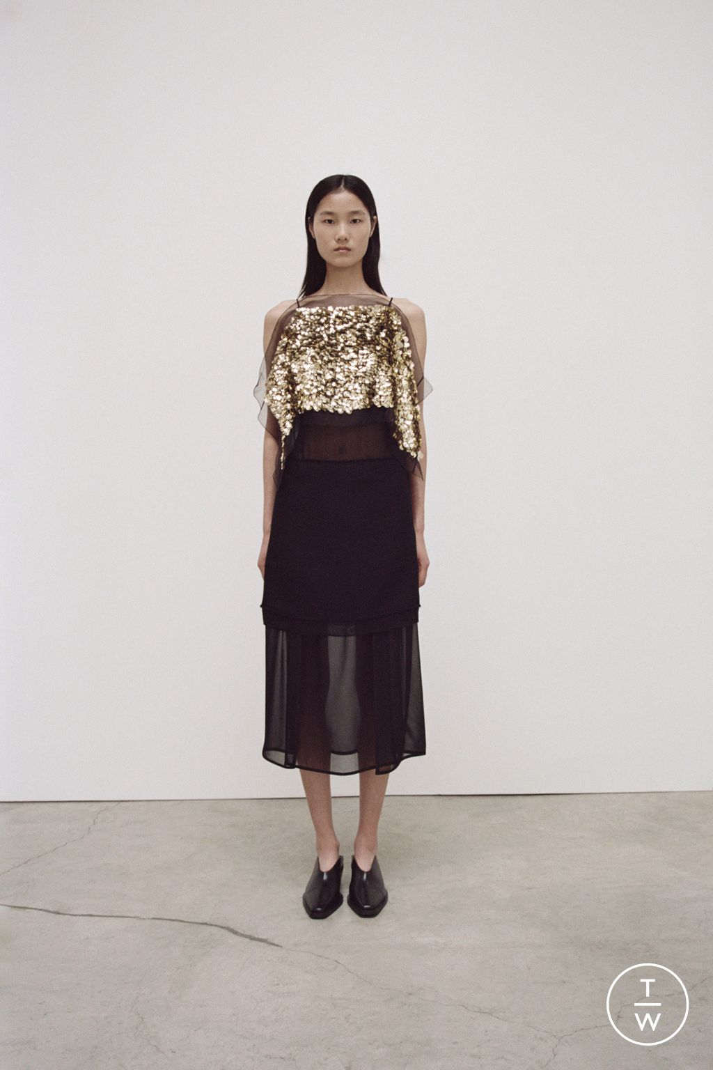 Fashion Week New York Resort 2024 look 25 from the Proenza Schouler collection womenswear