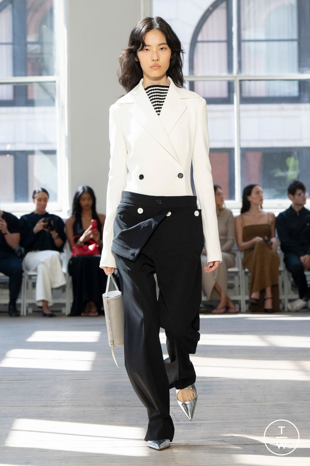 Fashion Week New York Spring/Summer 2025 look 8 from the Proenza Schouler collection womenswear
