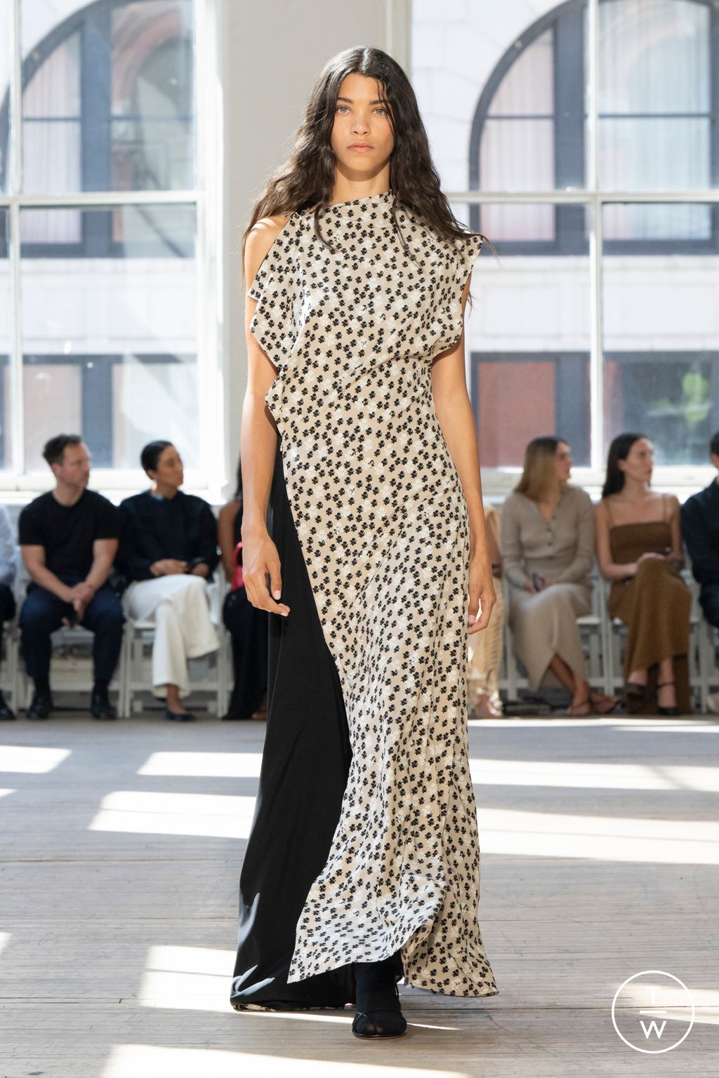 Fashion Week New York Spring/Summer 2025 look 12 from the Proenza Schouler collection womenswear