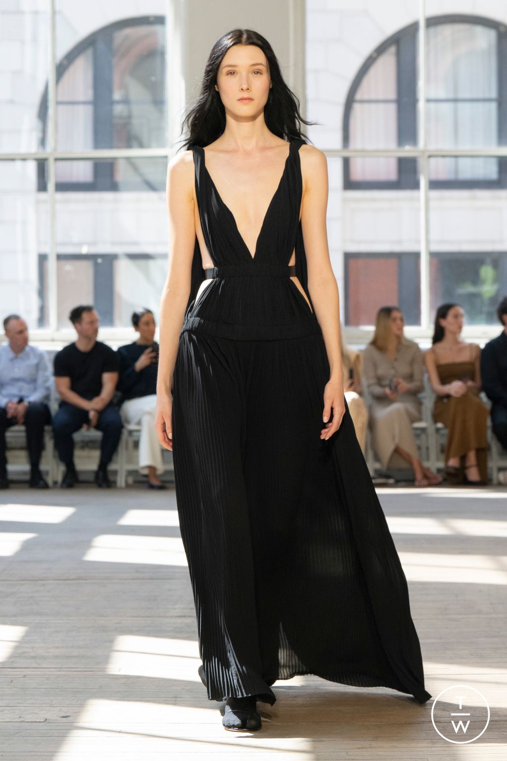 Fashion Week New York Spring-Summer 2025 look 28 from the Proenza Schouler collection womenswear