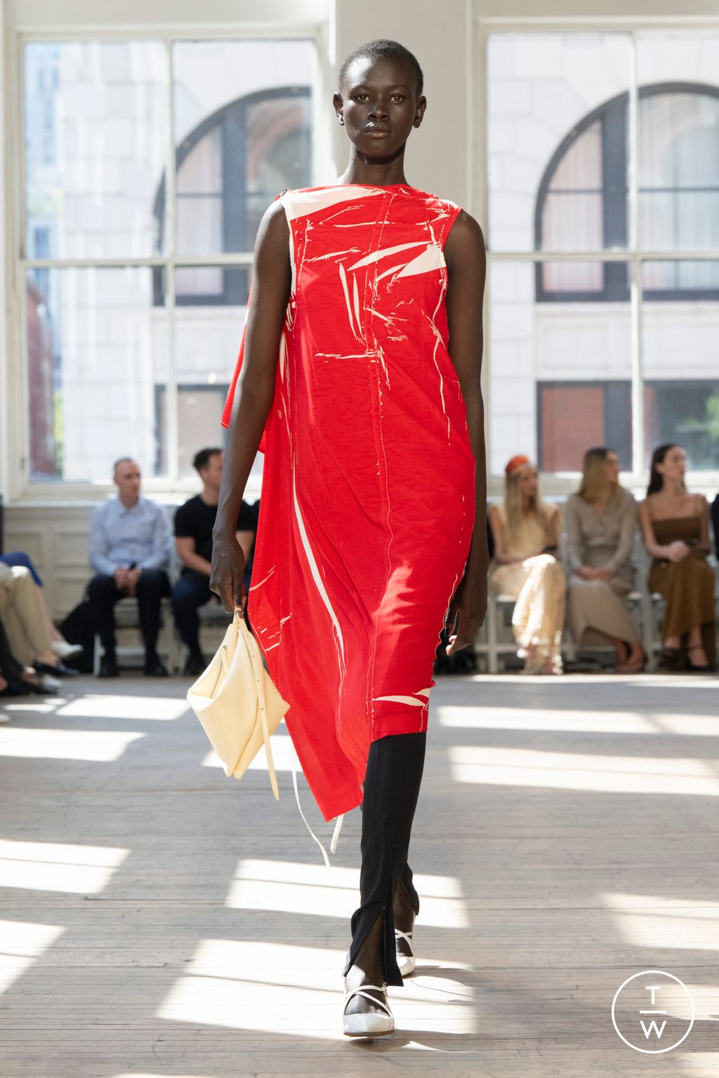 Fashion Week New York Spring/Summer 2025 look 36 from the Proenza Schouler collection womenswear