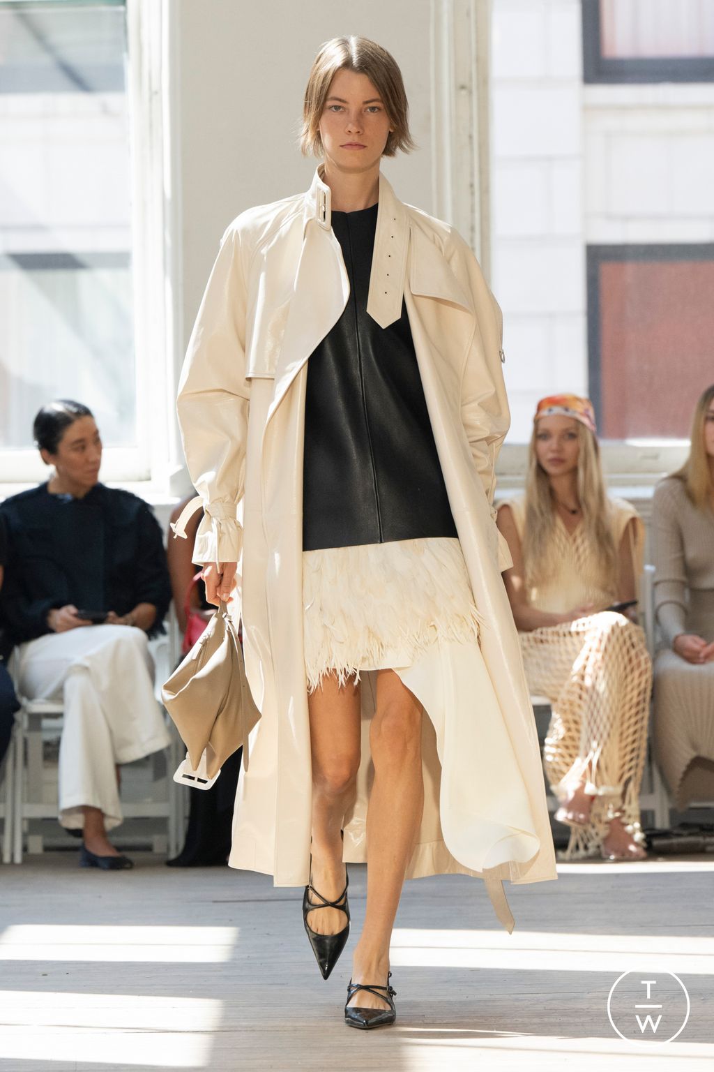Fashion Week New York Spring/Summer 2025 look 40 from the Proenza Schouler collection womenswear
