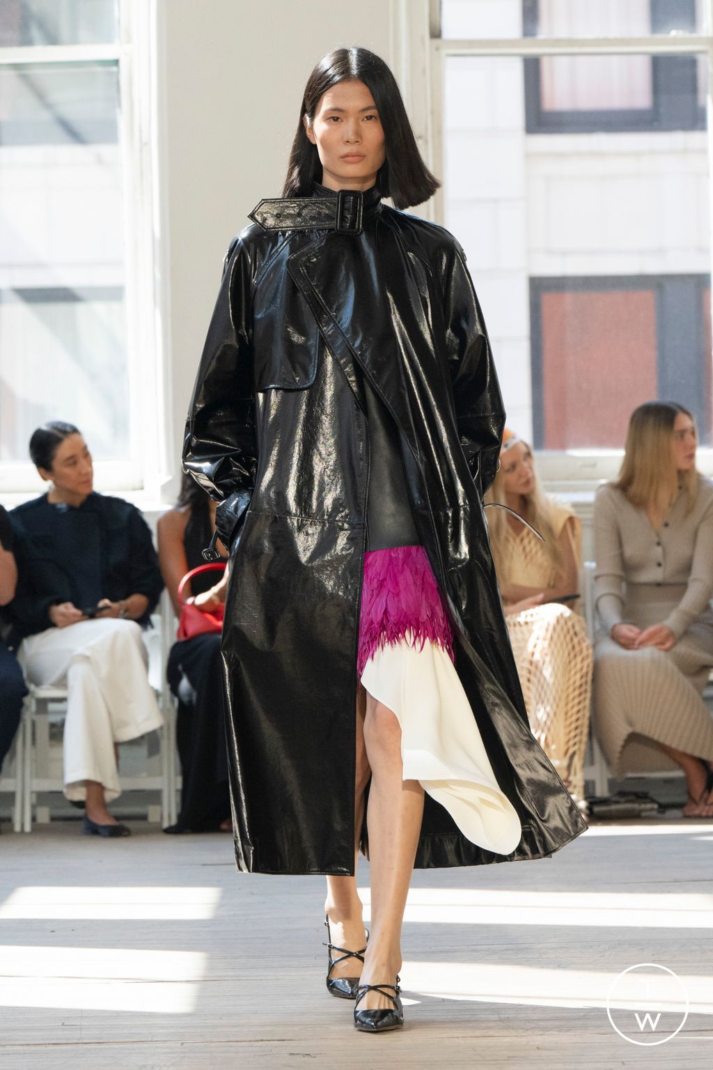 Fashion Week New York Spring/Summer 2025 look 42 from the Proenza Schouler collection womenswear