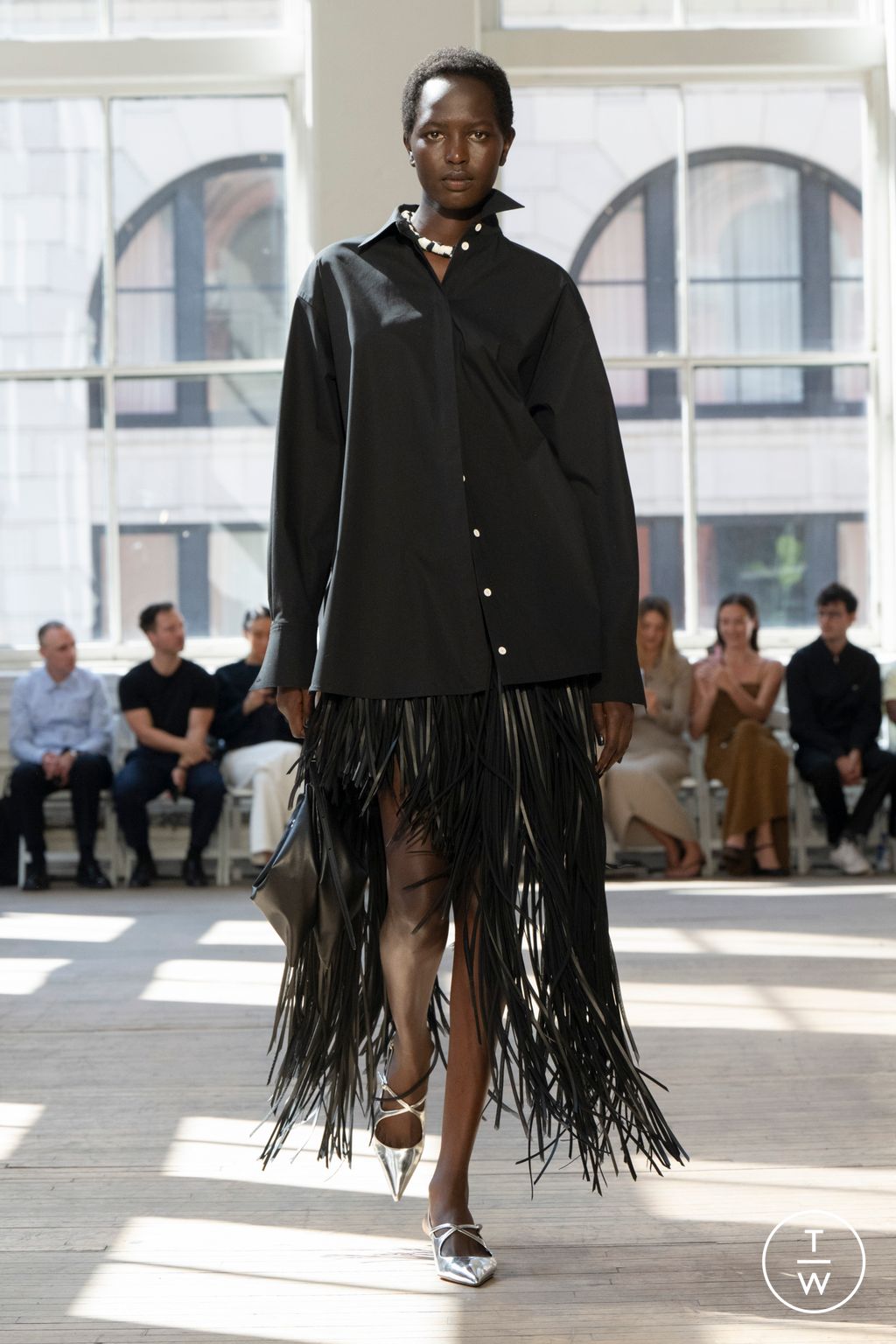 Fashion Week New York Spring/Summer 2025 look 44 from the Proenza Schouler collection womenswear