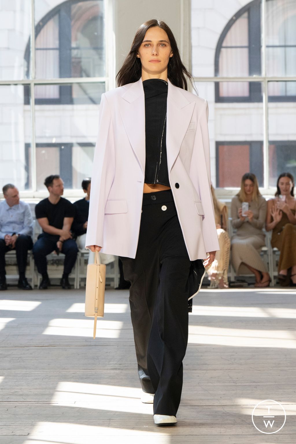Fashion Week New York Spring/Summer 2025 look 45 from the Proenza Schouler collection womenswear
