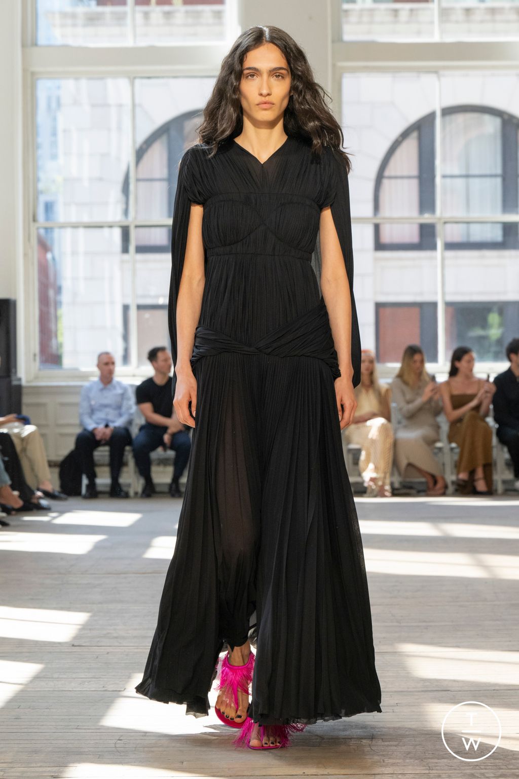 Fashion Week New York Spring/Summer 2025 look 47 from the Proenza Schouler collection womenswear