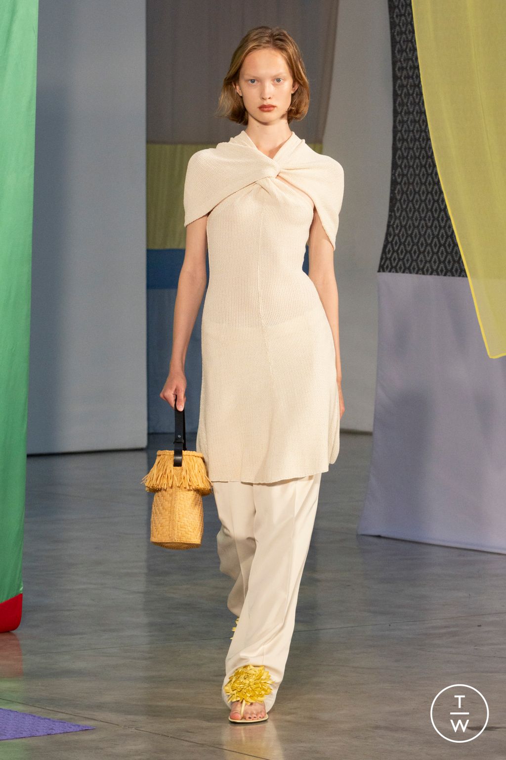 Fashion Week New York Spring/Summer 2026 look 11 from the Proenza Schouler collection womenswear