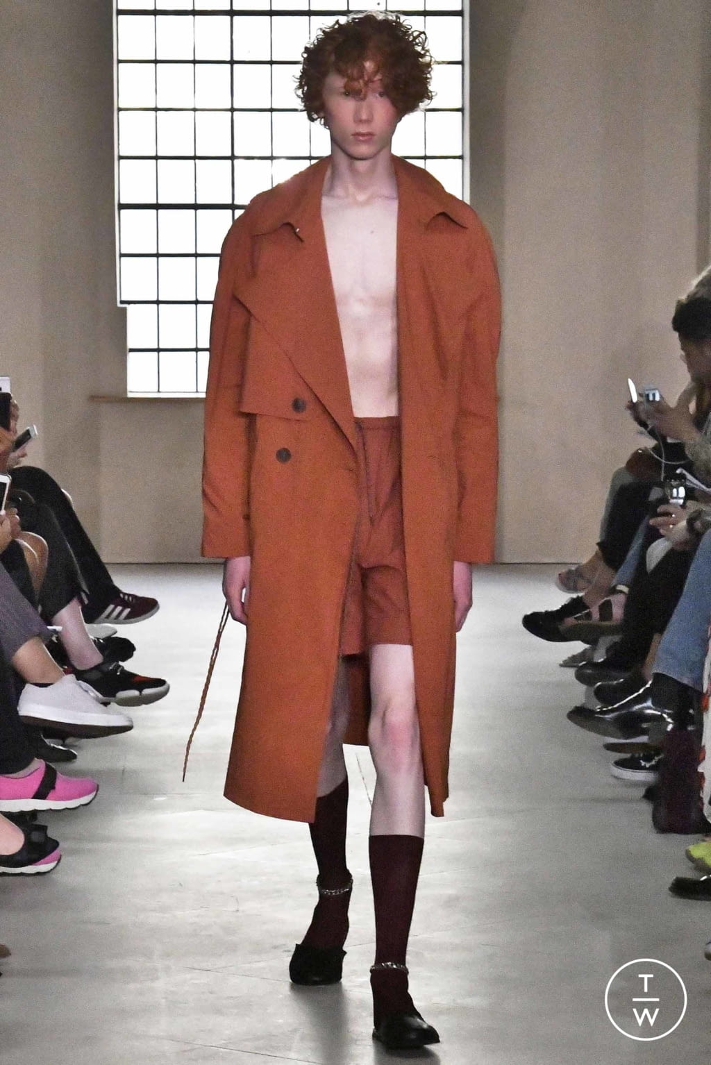 Fashion Week London Spring/Summer 2019 look 9 from the Pronounce collection menswear