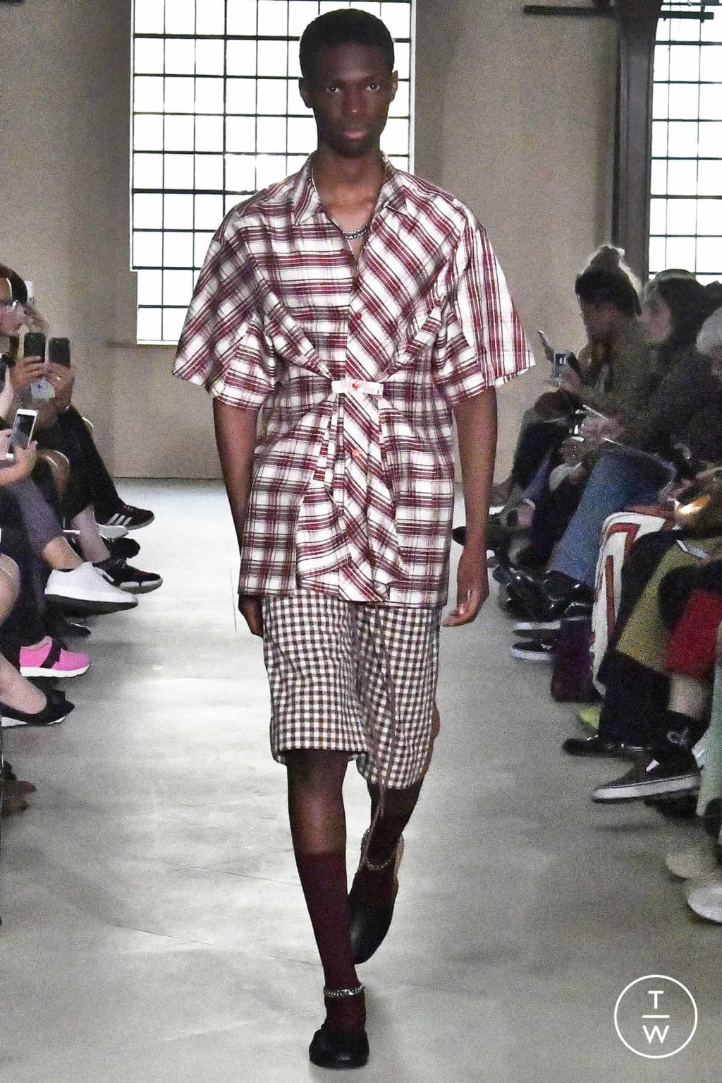Fashion Week London Spring/Summer 2019 look 13 from the Pronounce collection menswear