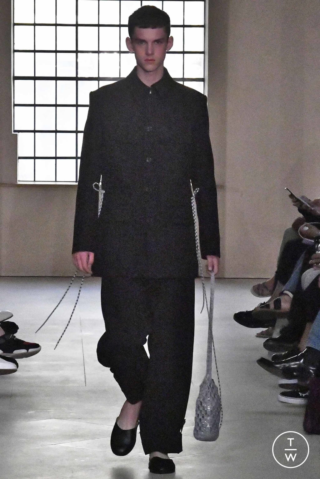 Fashion Week London Spring/Summer 2019 look 30 from the Pronounce collection menswear