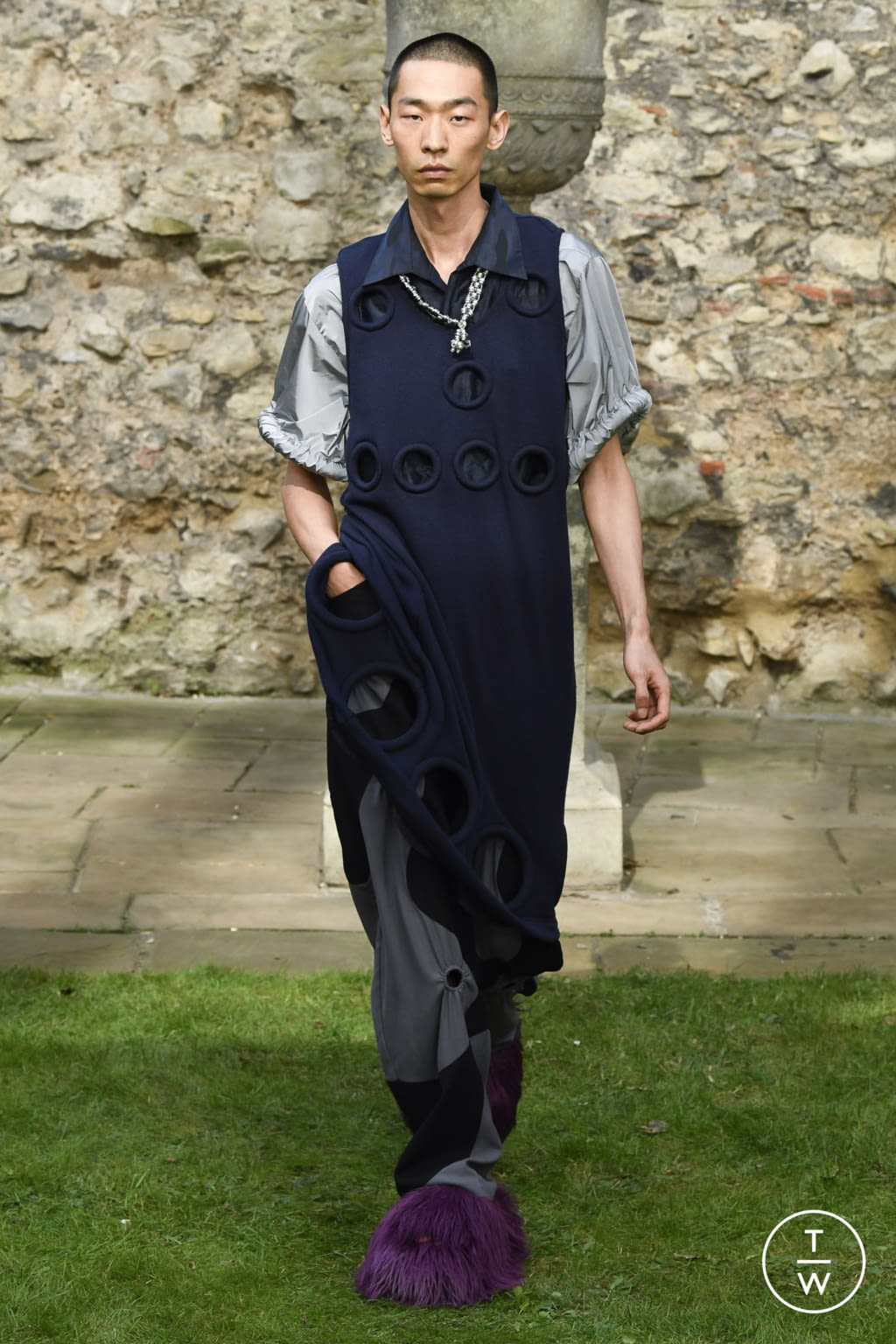 Fashion Week London Spring/Summer 2022 look 3 from the Pronounce collection womenswear