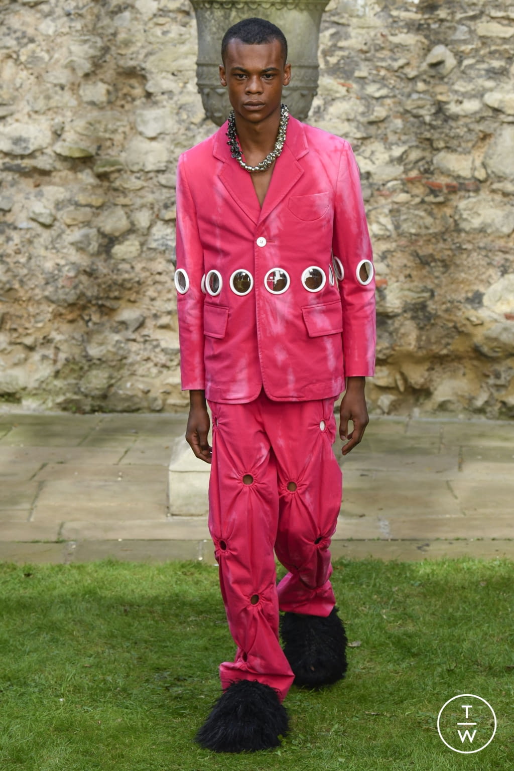 Fashion Week London Spring/Summer 2022 look 32 from the Pronounce collection womenswear