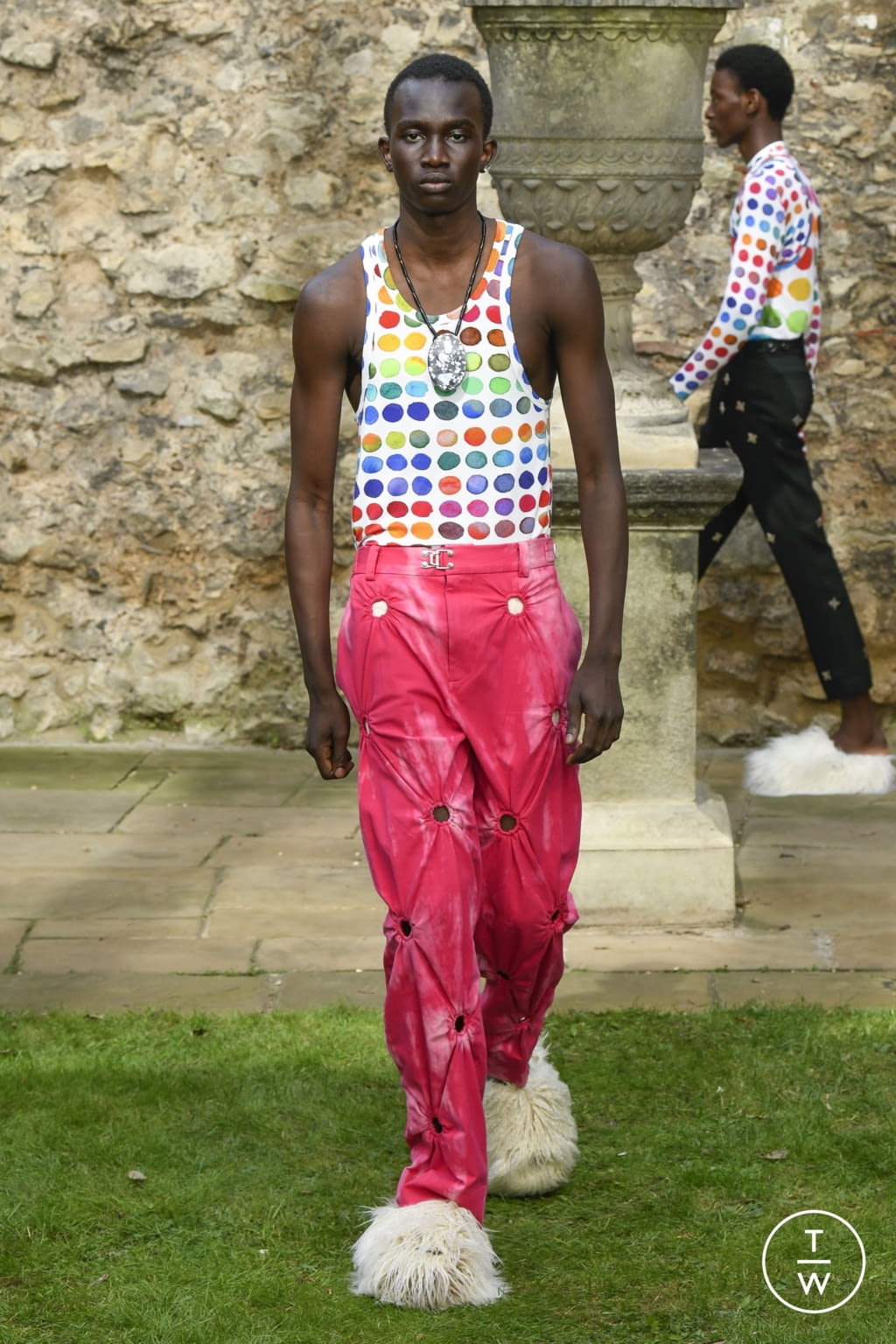 Fashion Week London Spring/Summer 2022 look 35 from the Pronounce collection womenswear