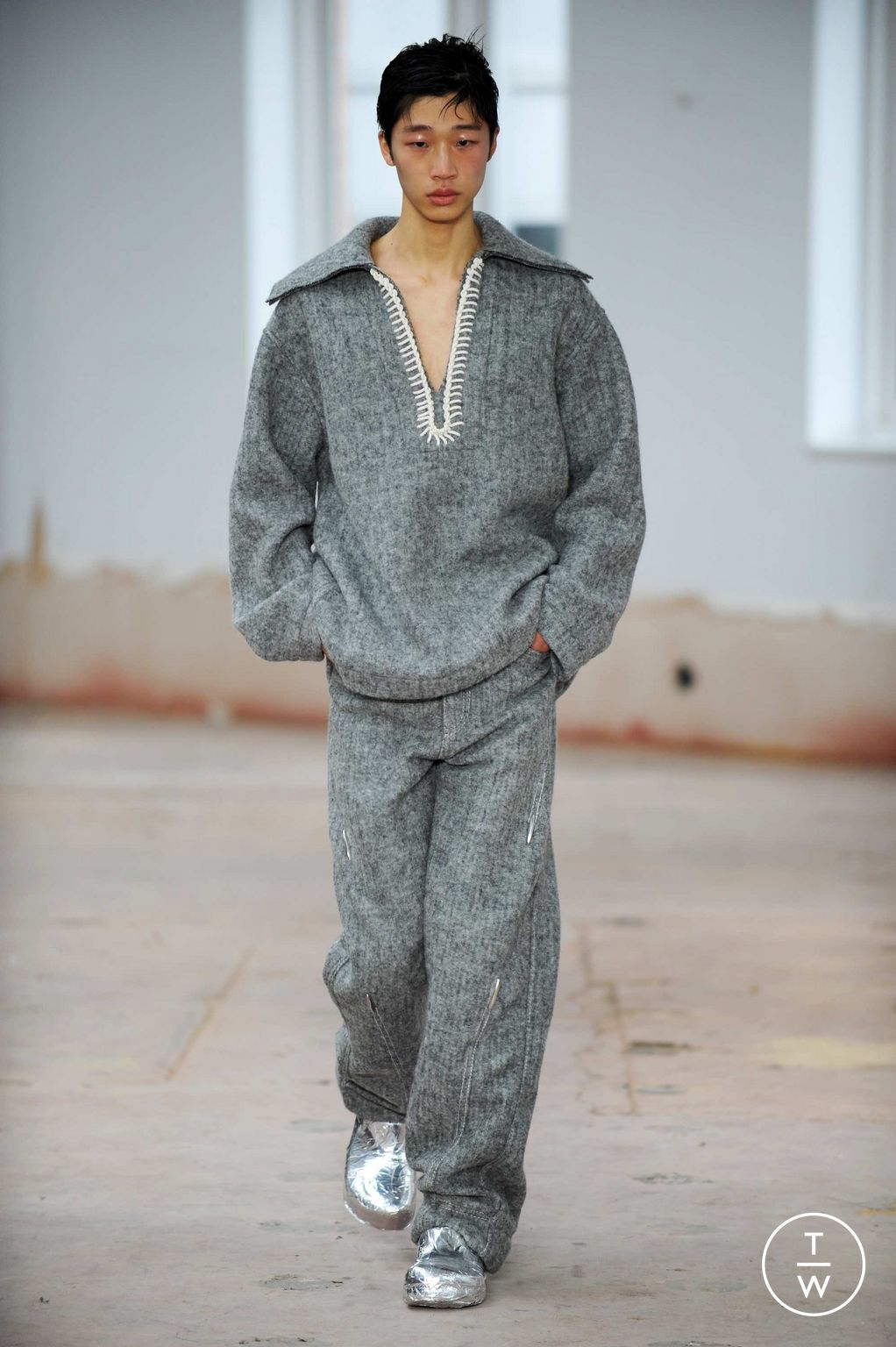 Fashion Week London Fall/Winter 2023 look 15 from the Pronounce collection womenswear