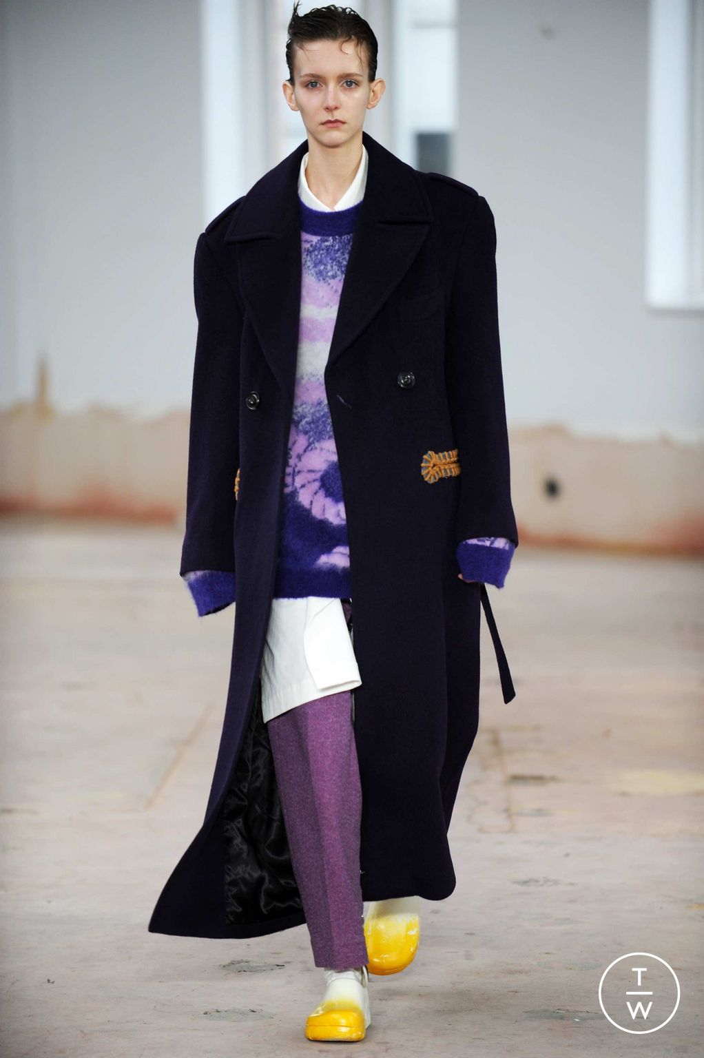 Fashion Week London Fall/Winter 2023 look 17 from the Pronounce collection 女装