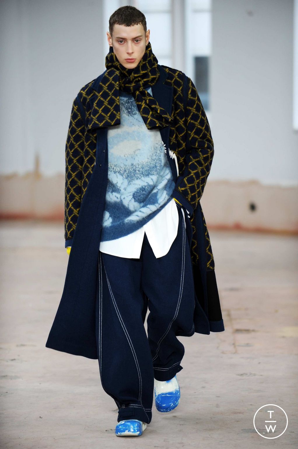 Fashion Week London Fall/Winter 2023 look 22 from the Pronounce collection 女装