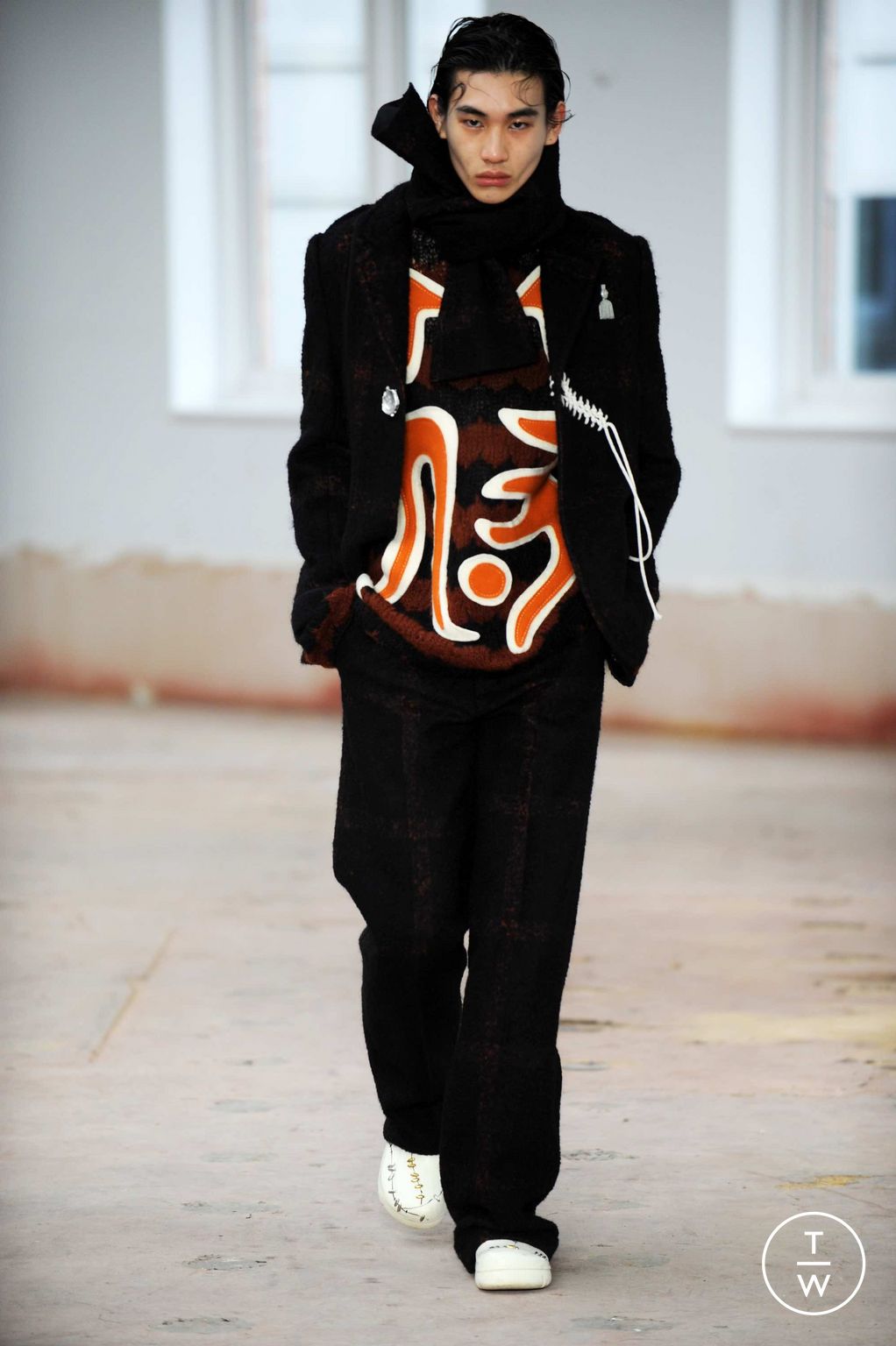Fashion Week London Fall/Winter 2023 look 26 from the Pronounce collection womenswear