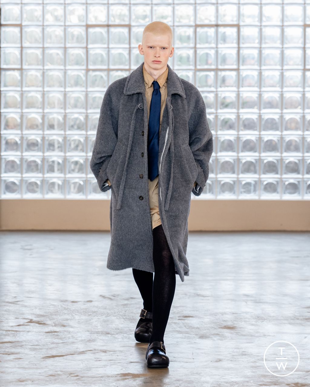 Fashion Week Milan Fall/Winter 2026 look 2 from the Pronounce collection menswear