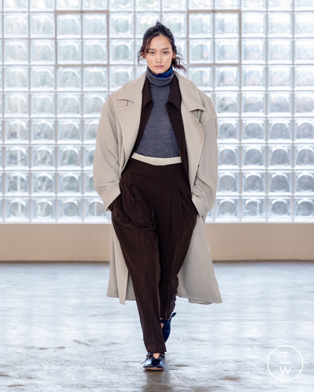 Fashion Week Milan Fall/Winter 2026 look 9 from the Pronounce collection 男装