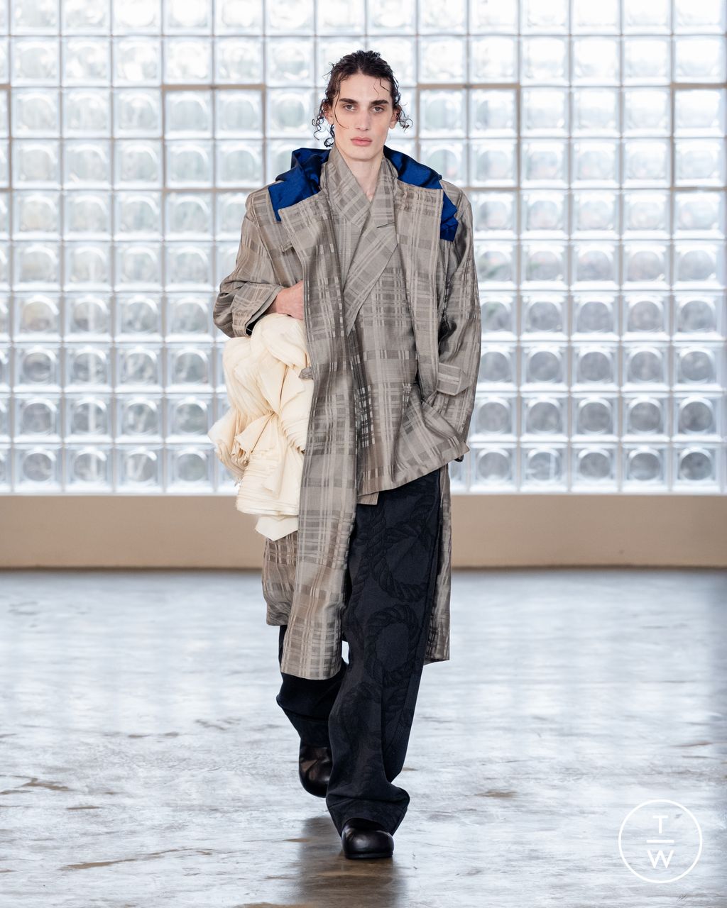Fashion Week Milan Fall/Winter 2026 look 10 from the Pronounce collection 男装