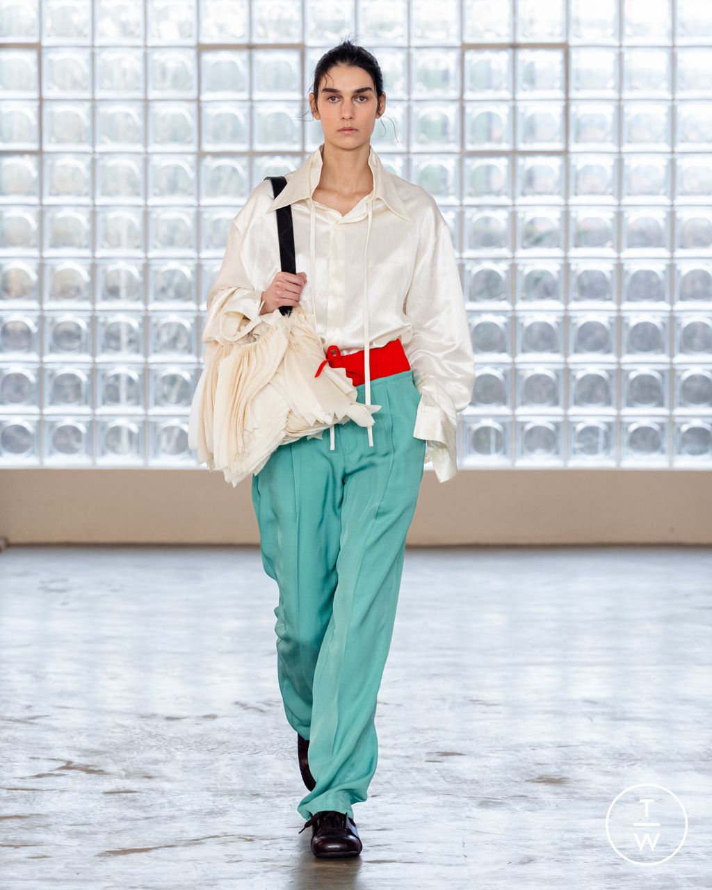 Fashion Week Milan Fall/Winter 2026 look 12 from the Pronounce collection 男装