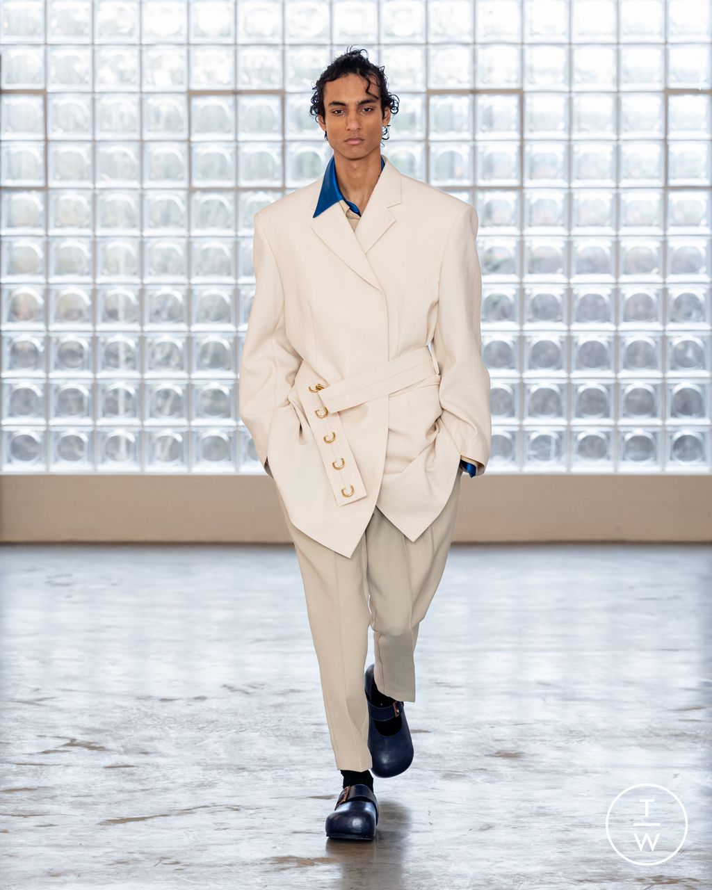 Fashion Week Milan Fall/Winter 2026 look 13 from the Pronounce collection 男装