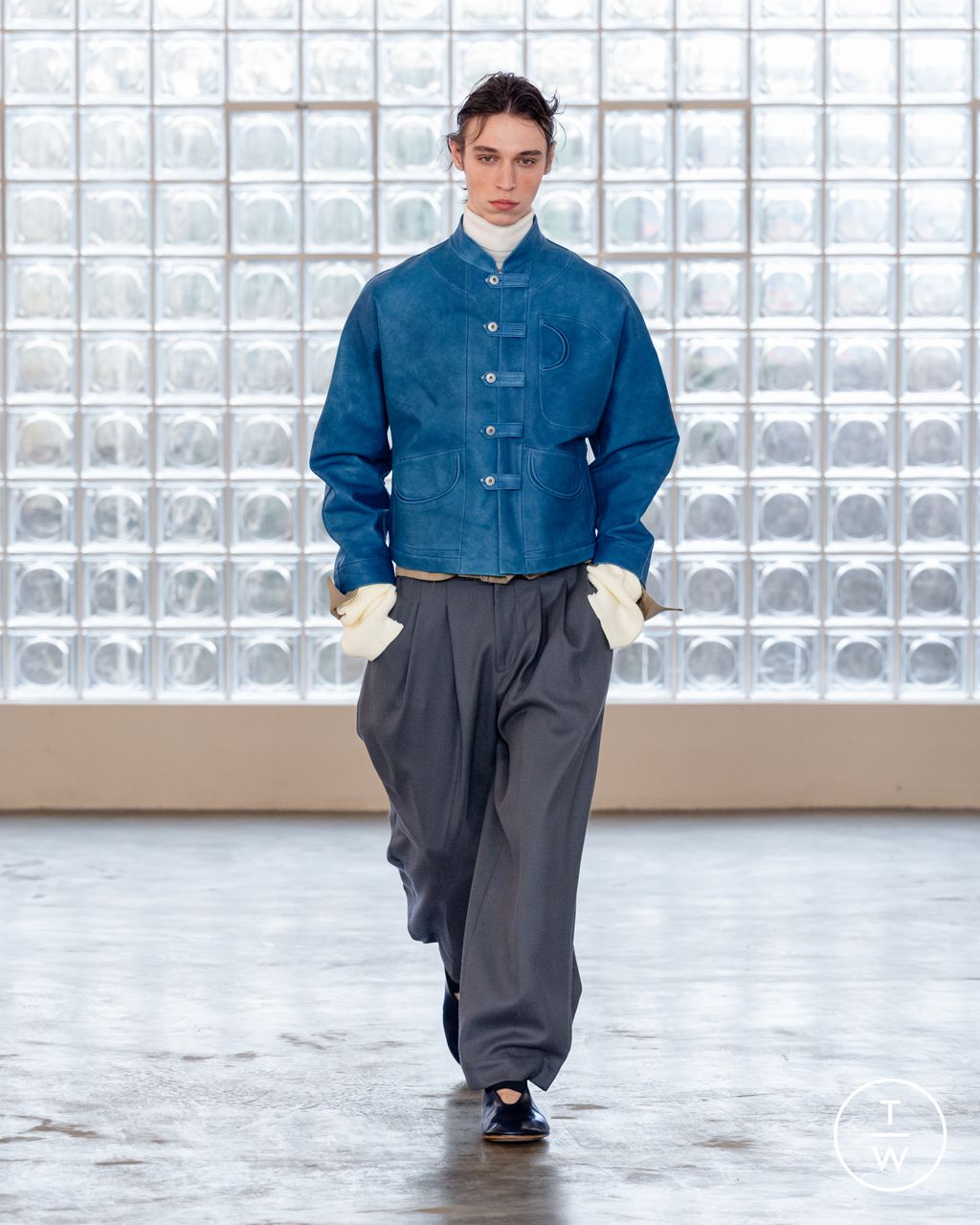 Fashion Week Milan Fall/Winter 2026 look 14 from the Pronounce collection 男装