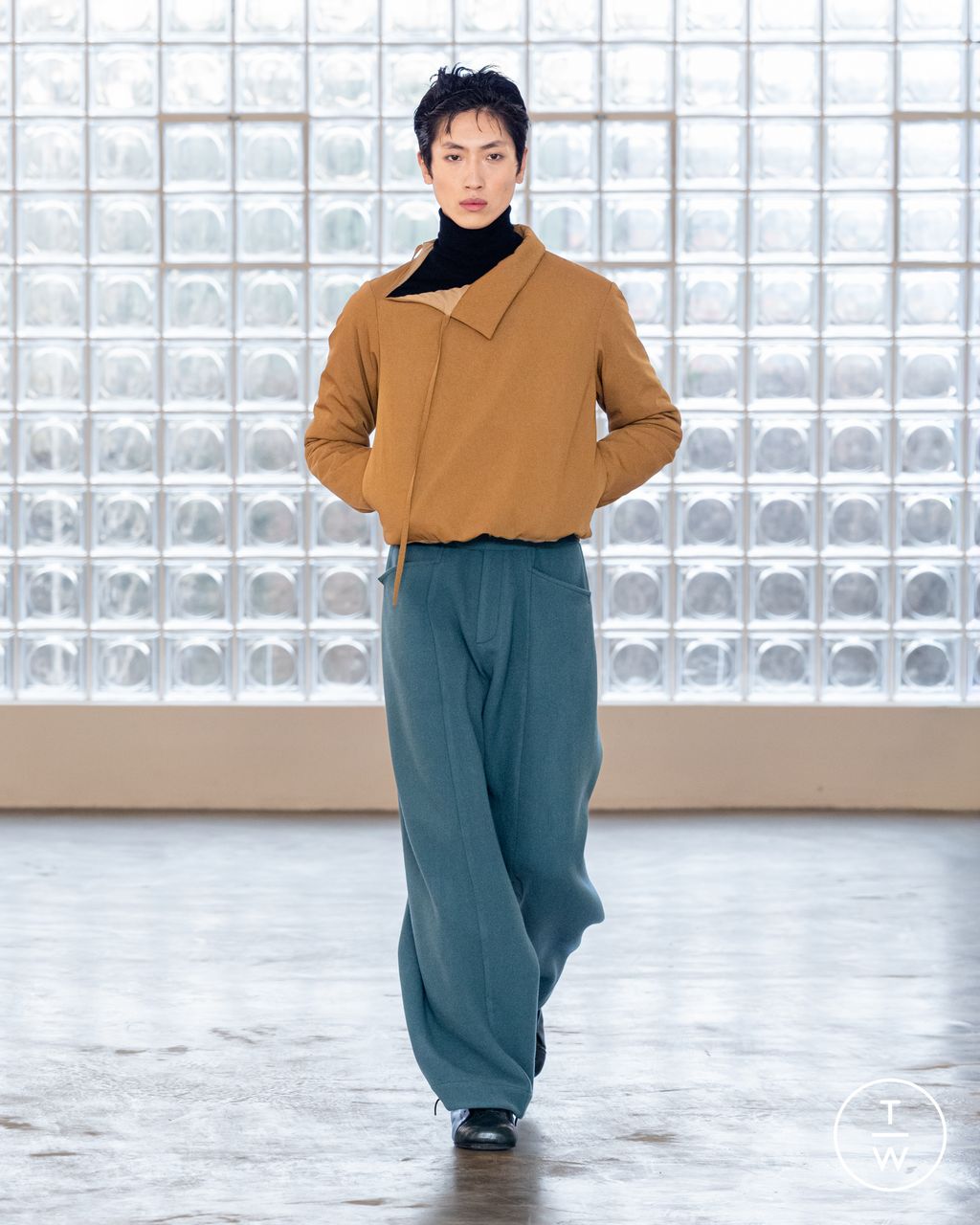 Fashion Week Milan Fall/Winter 2026 look 17 from the Pronounce collection menswear