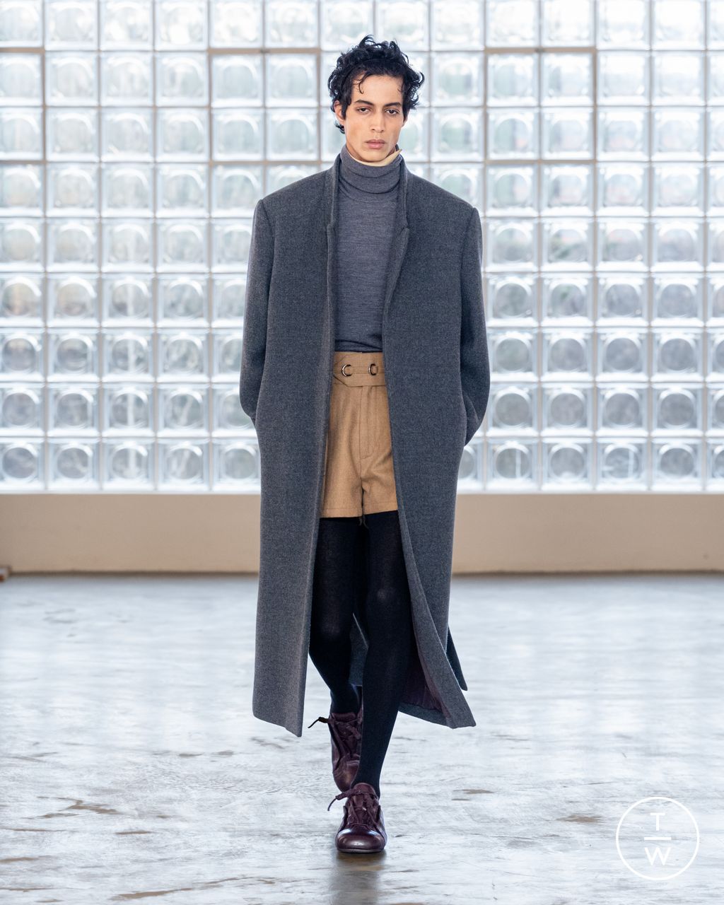 Fashion Week Milan Fall/Winter 2026 look 18 from the Pronounce collection 男装