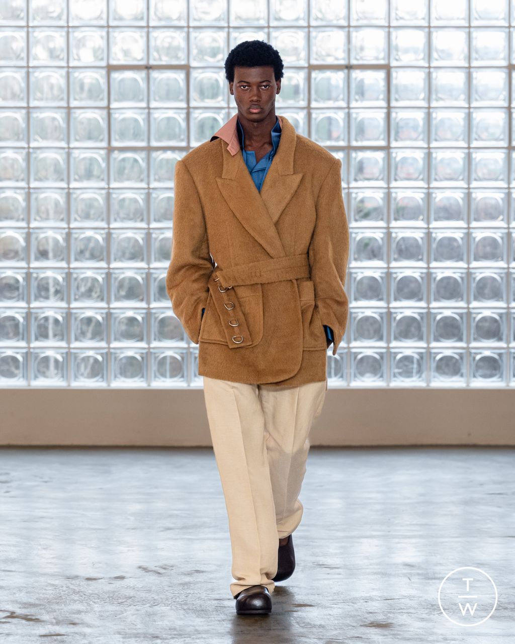 Fashion Week Milan Fall/Winter 2026 look 19 from the Pronounce collection 男装