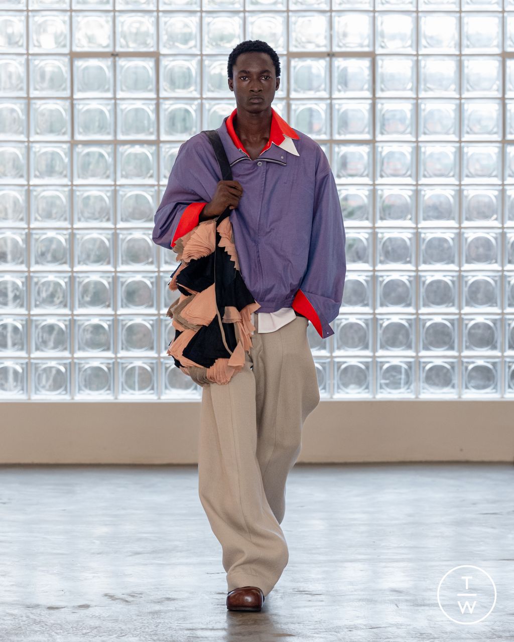 Fashion Week Milan Fall/Winter 2026 look 26 from the Pronounce collection menswear