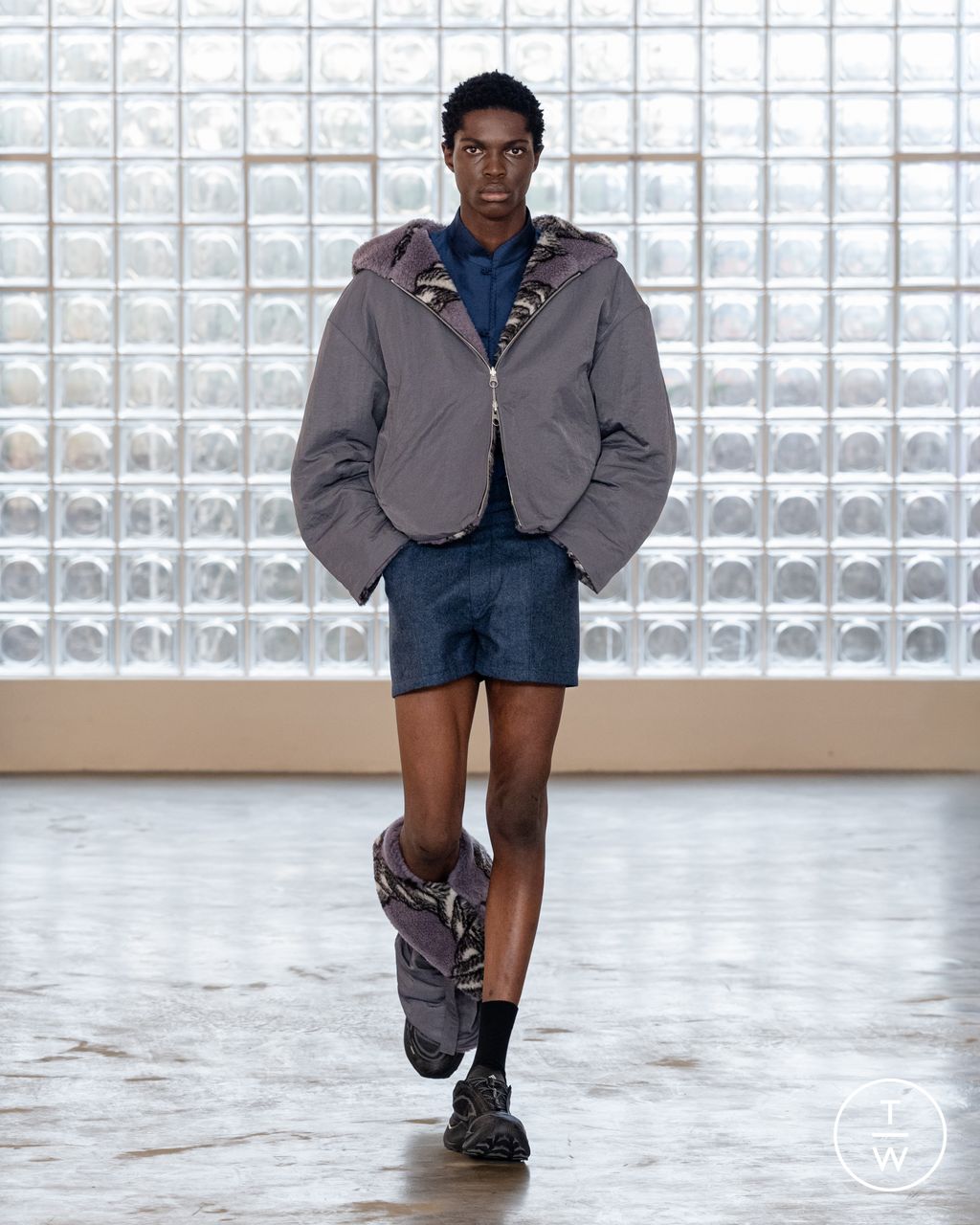 Fashion Week Milan Fall/Winter 2026 look 27 from the Pronounce collection 男装