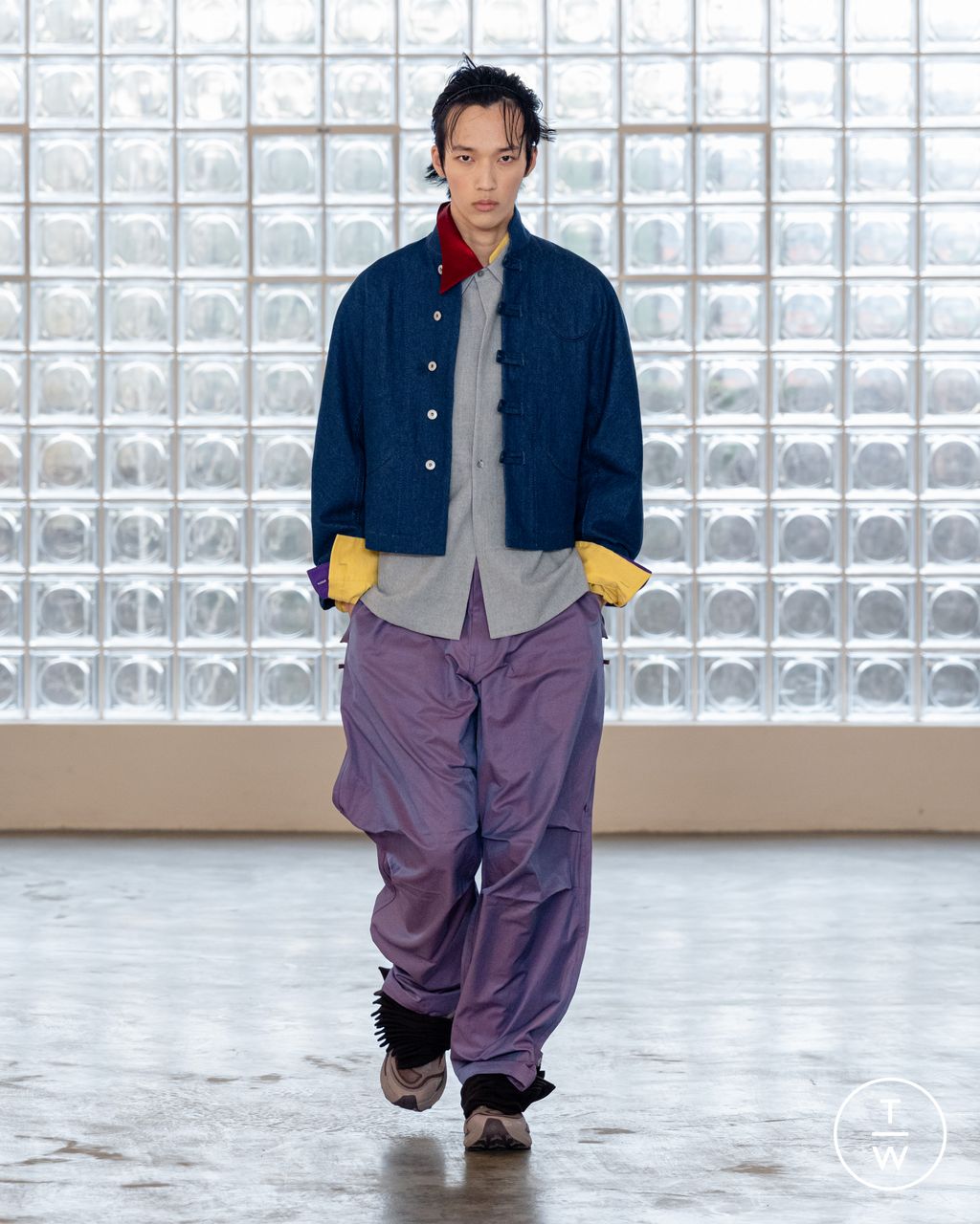 Fashion Week Milan Fall/Winter 2026 look 28 from the Pronounce collection 男装