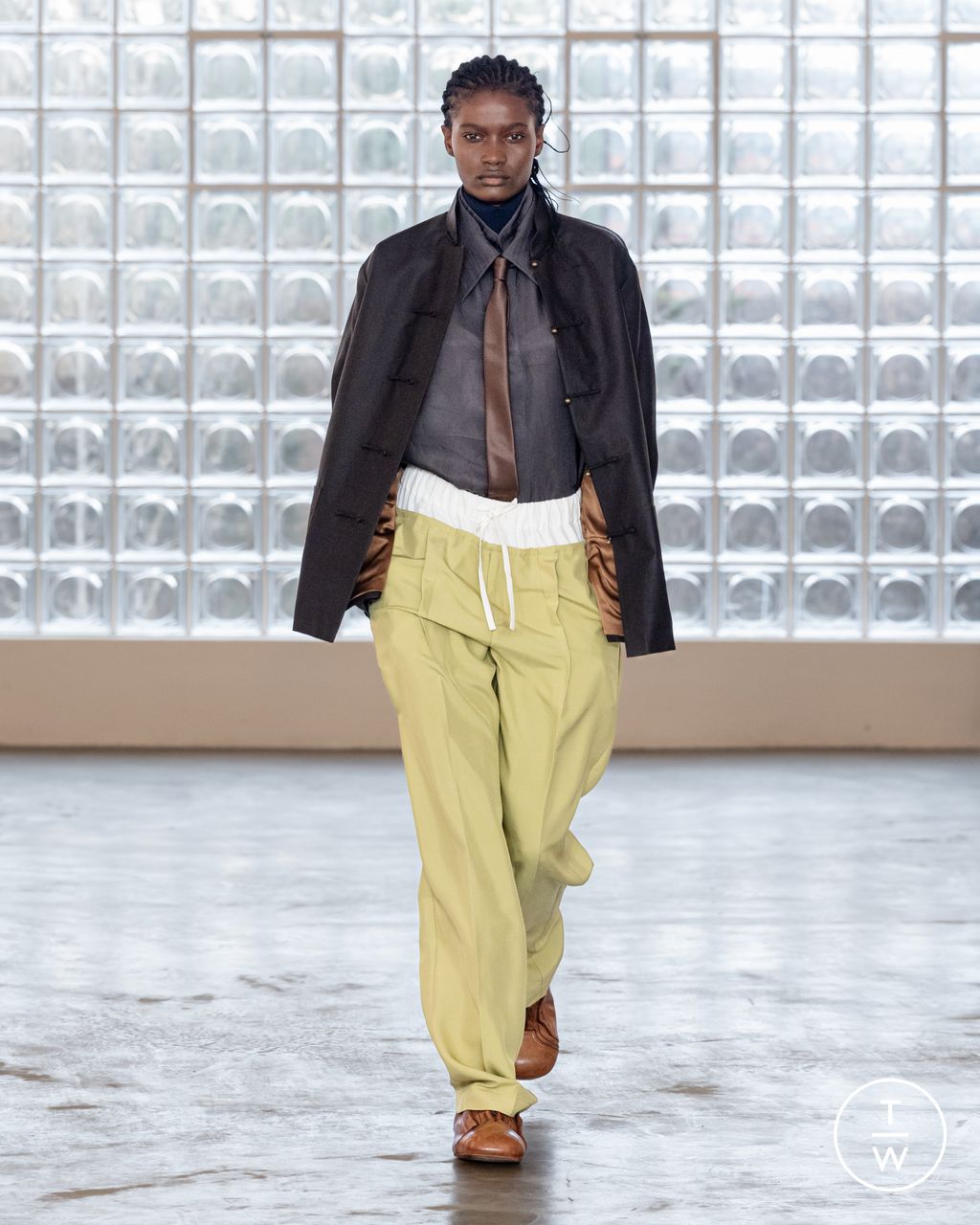 Fashion Week Milan Fall/Winter 2026 look 30 from the Pronounce collection 男装