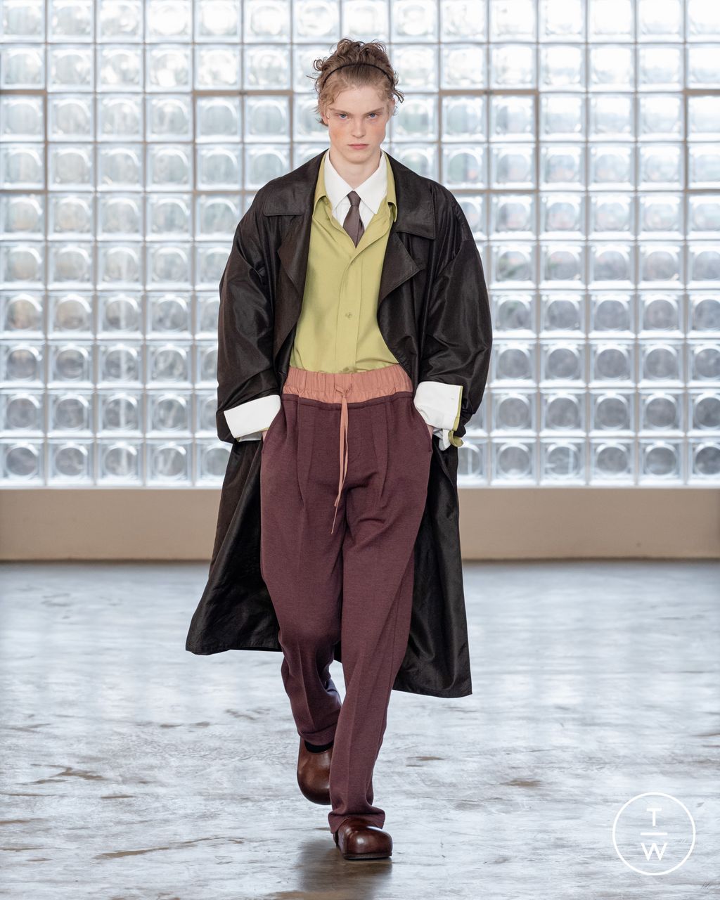 Fashion Week Milan Fall/Winter 2026 look 31 from the Pronounce collection 男装